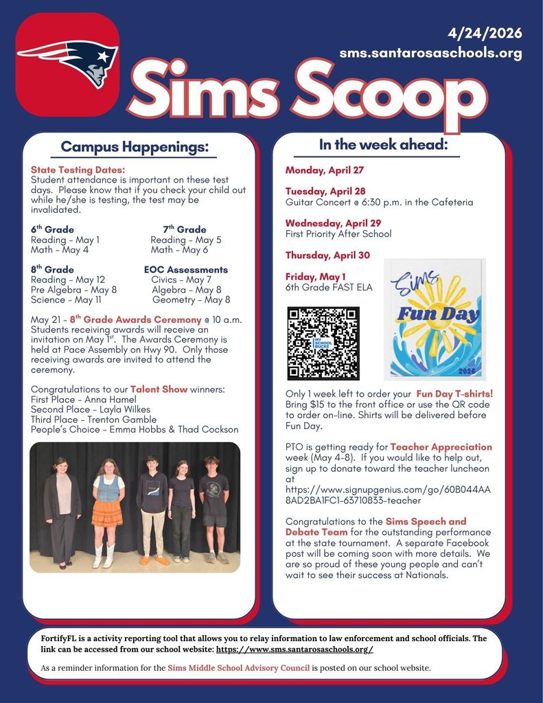 The Week of April 27-May 1