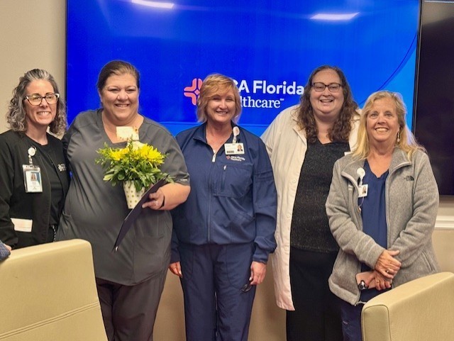 Julie and HCA Staff
