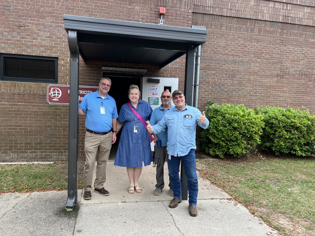 Teachers Dressed in Blue
