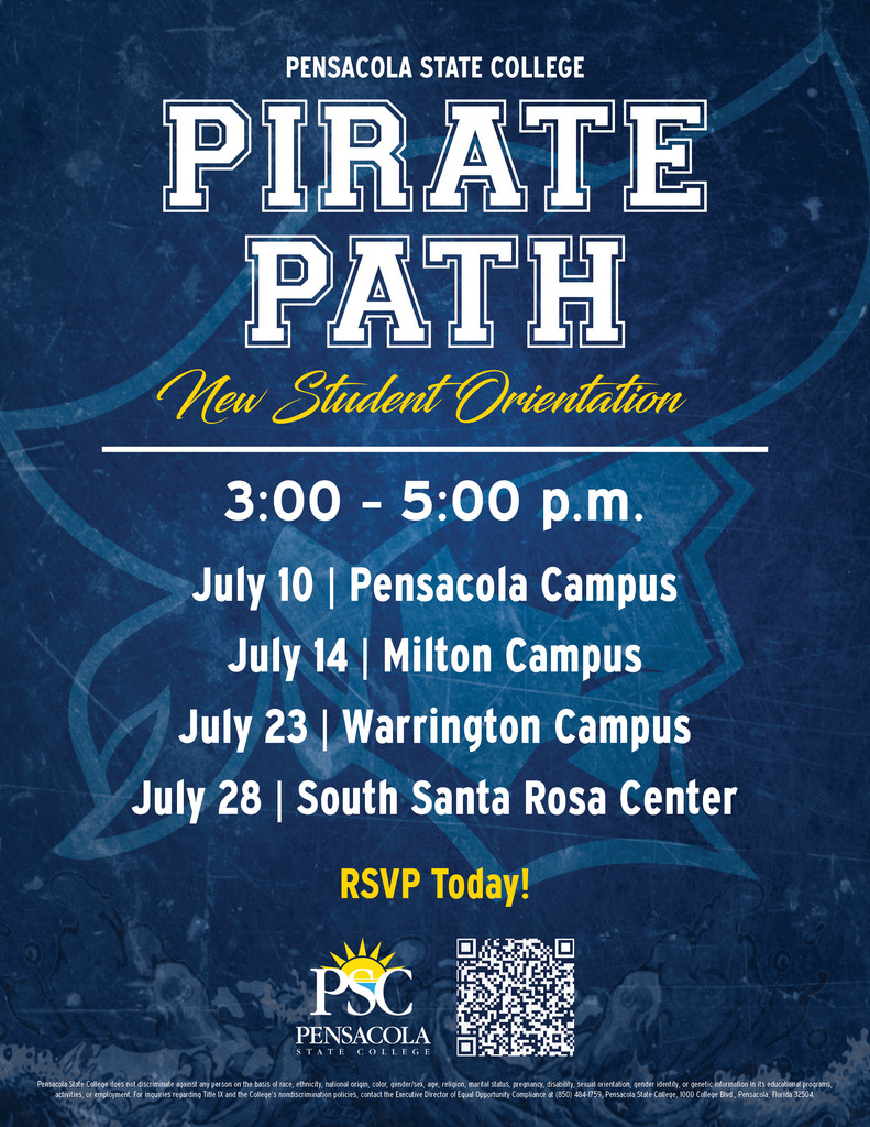 PSC Open House and Orientation Flyers