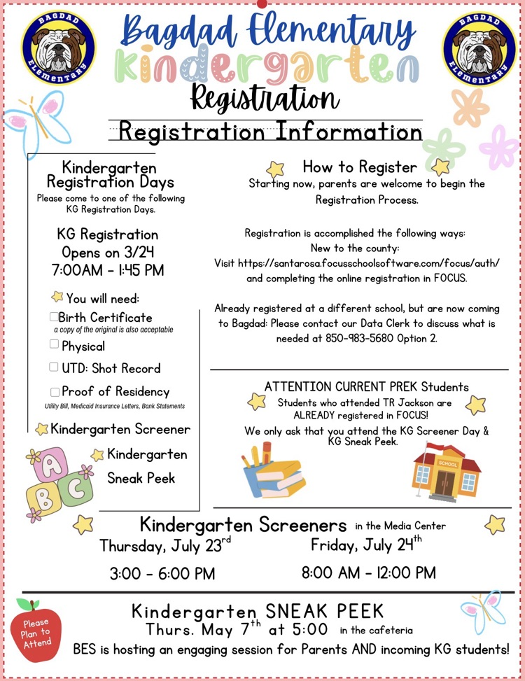 Kindergarten Sneak Peek 