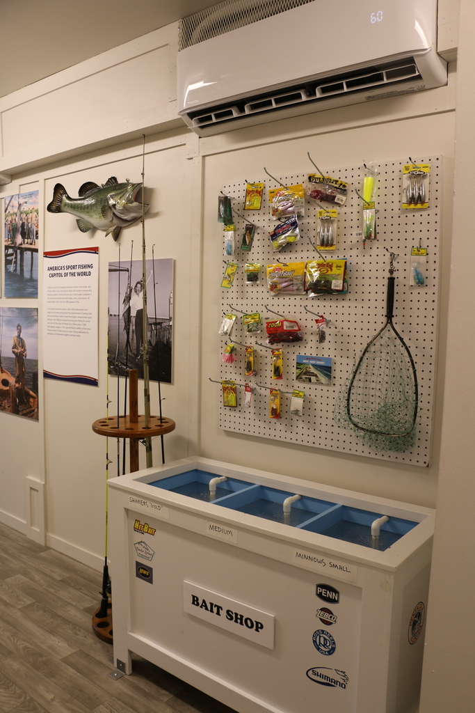bait shop fishing capital of world
