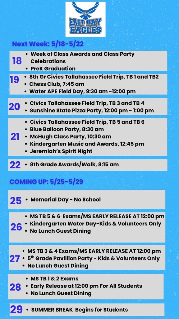 Sunday Announcements