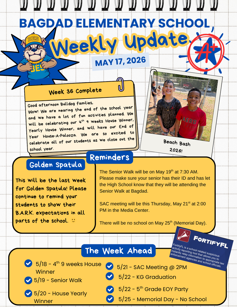 Weekly Update  5-17-26