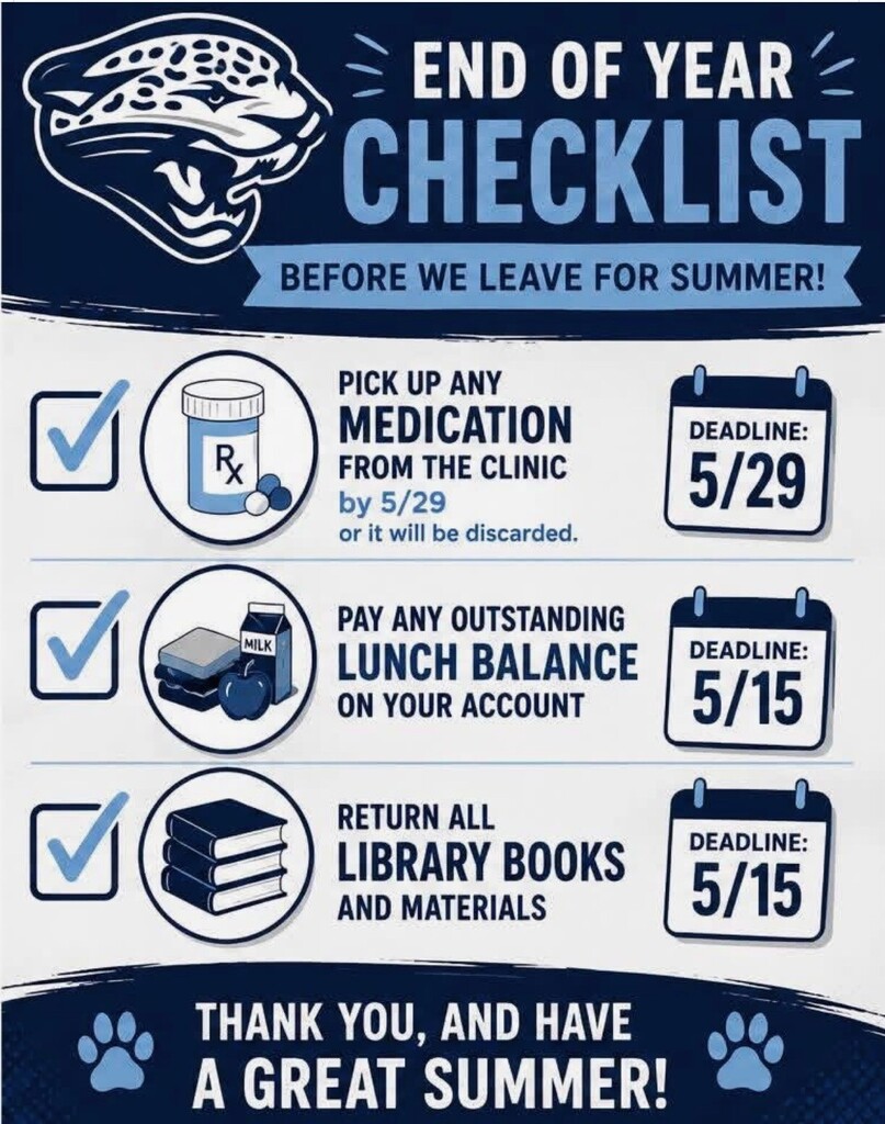 EOY Checklist