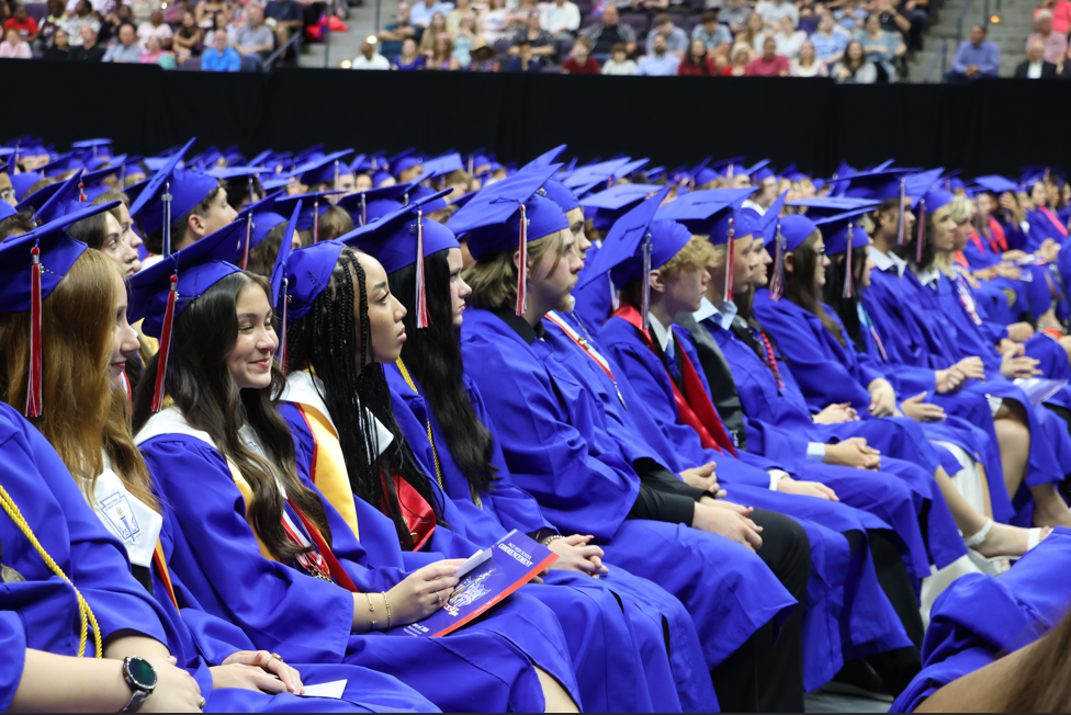 graduates sitting