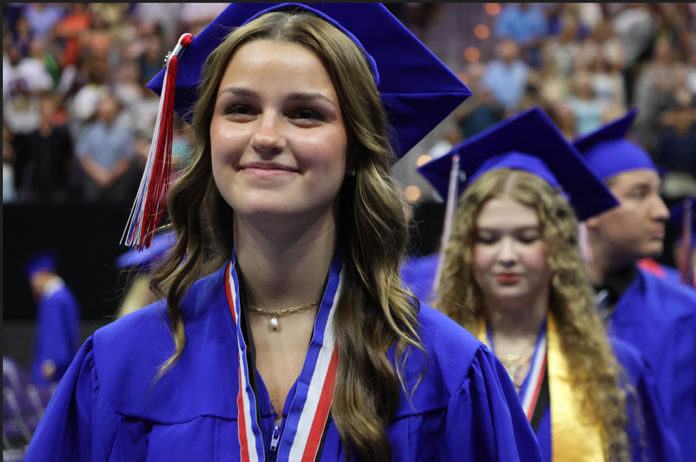 girl graduating