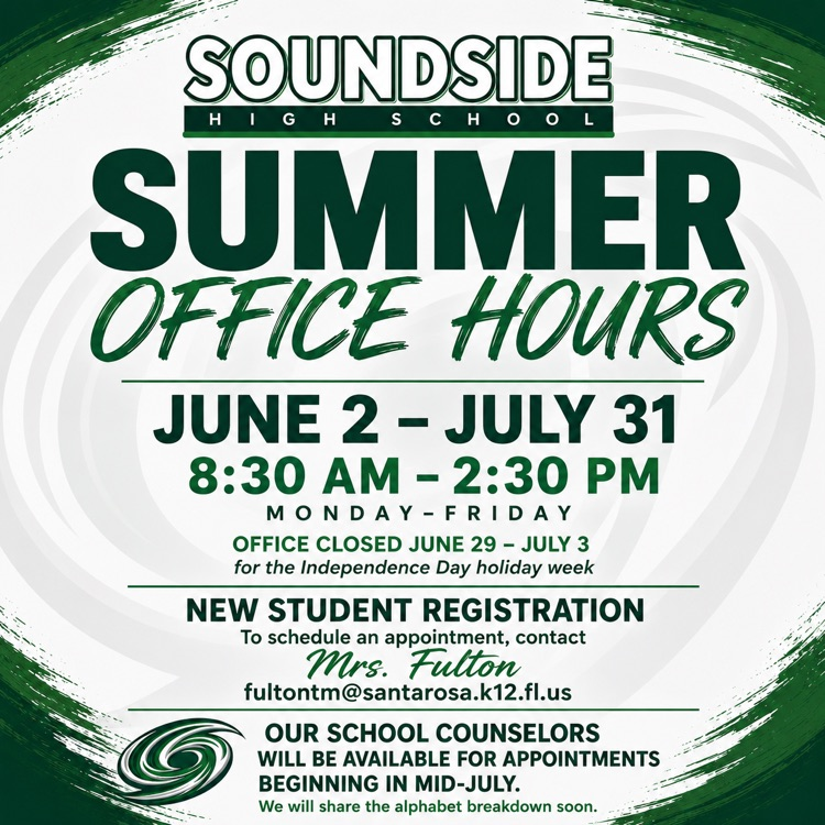 summer office hours