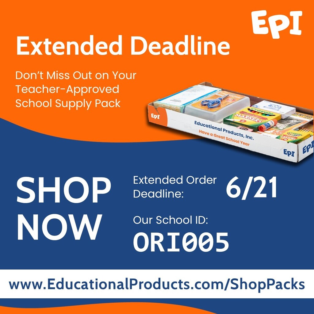 Extended deadline