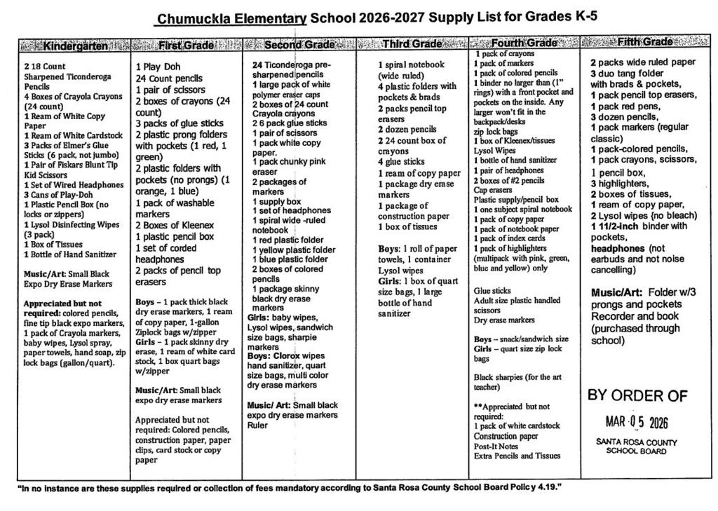 Meet The Teacher & Supply Drop Off 26-27