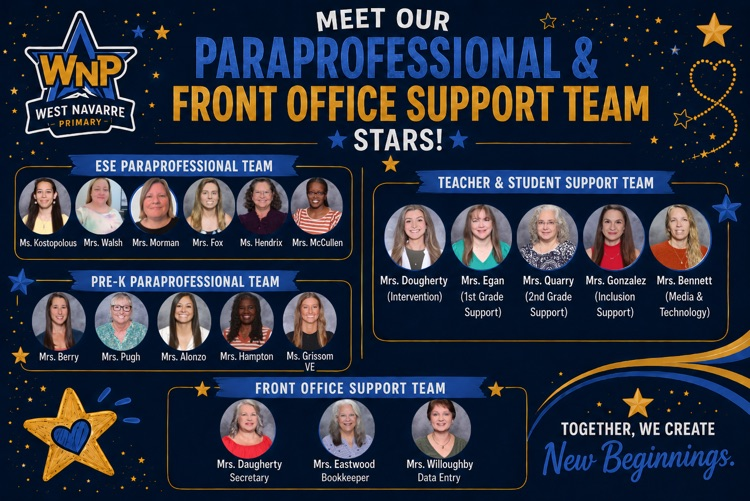 Paraprofessional and Front Office Support Team