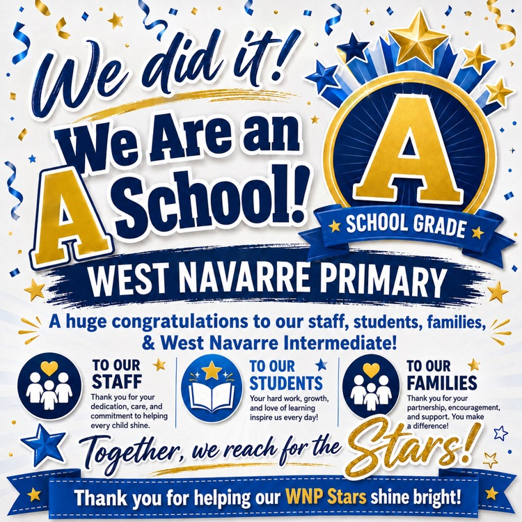 We are an A school!