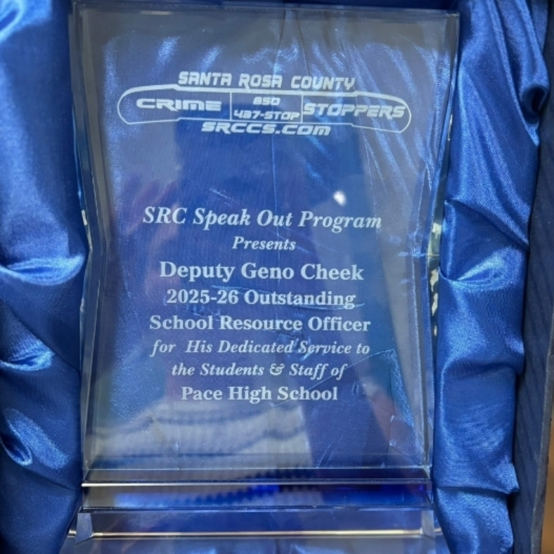 SRO Outstanding Officer 25/26