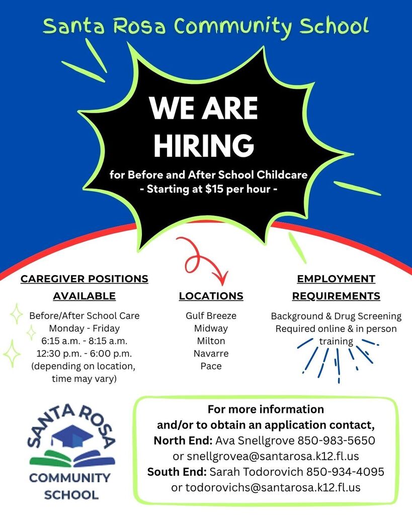 Santa Rosa Community School is Hiring