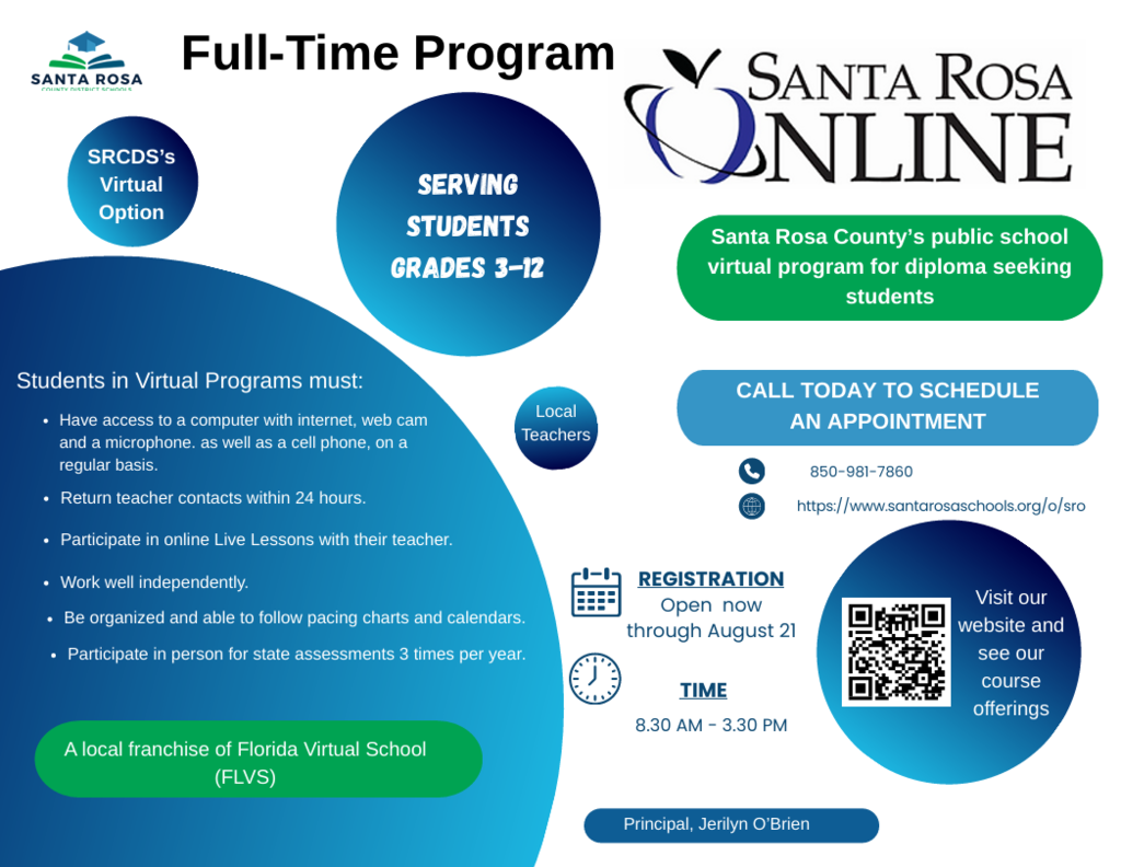 Santa Rosa Online 26-27 Information