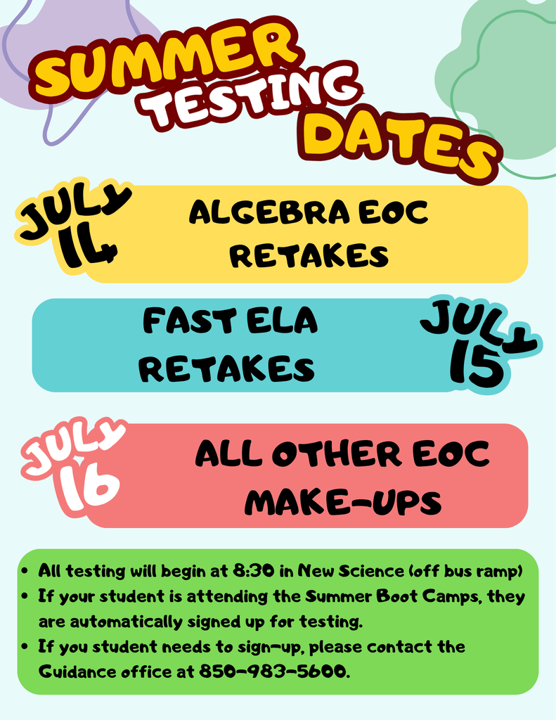 summer testing