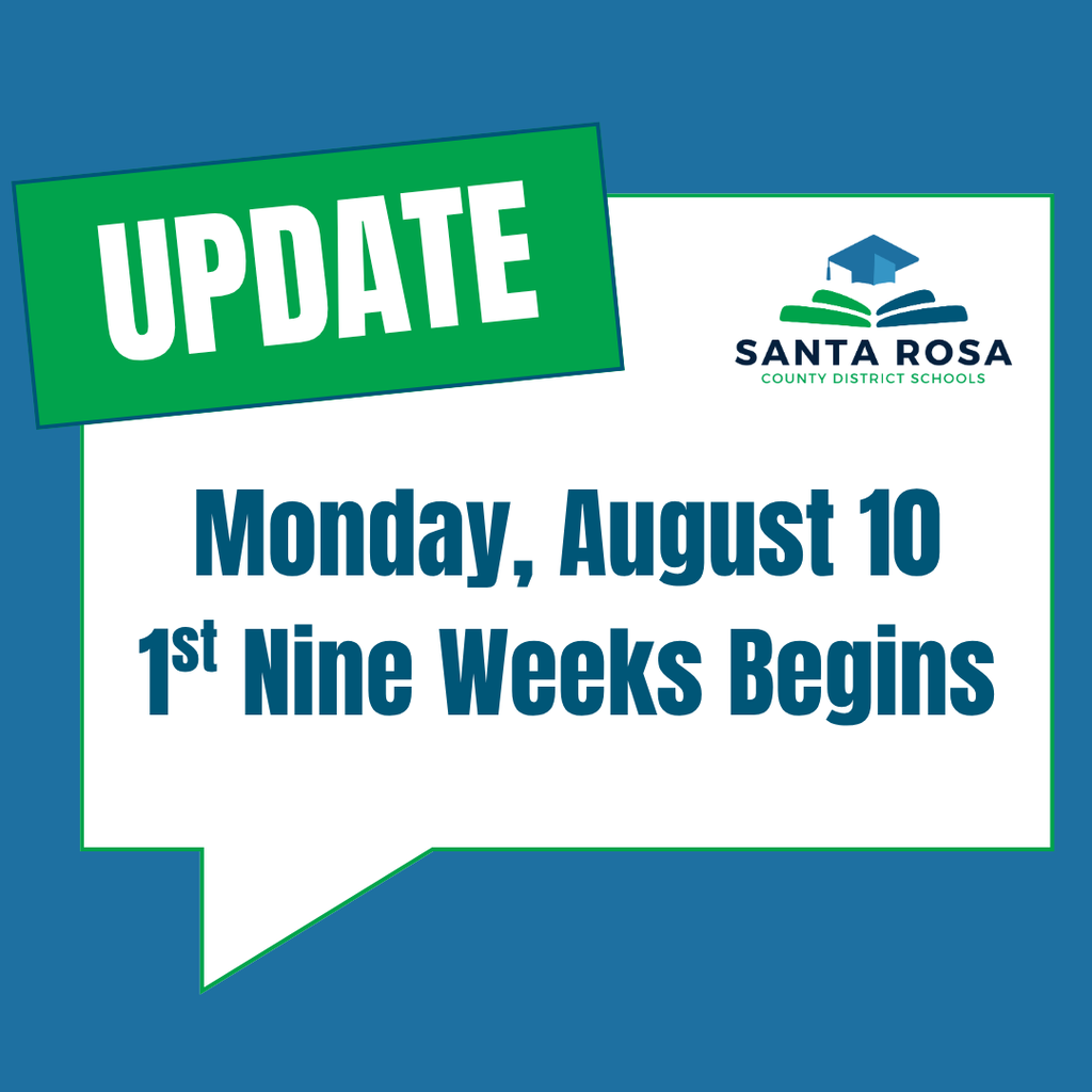 1st Nine Weeks Begins Today