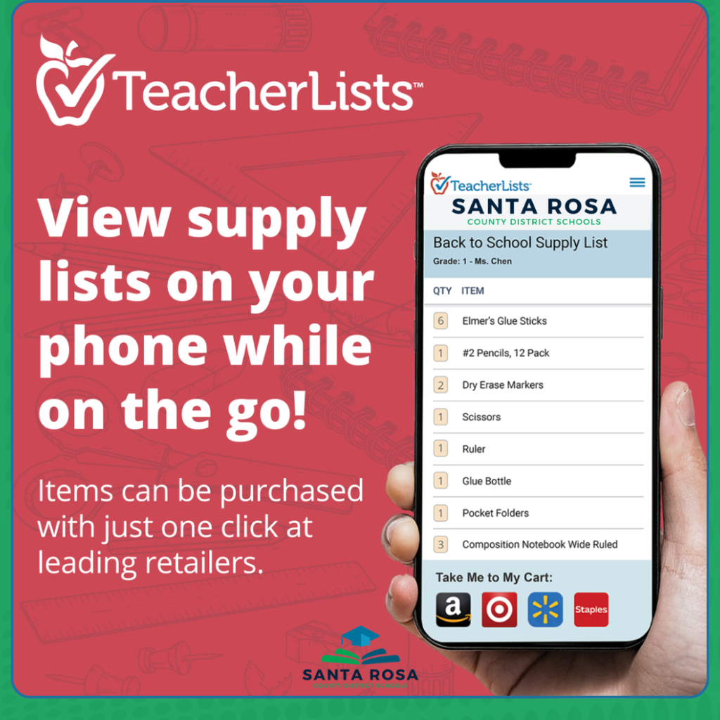 Supply List are Available