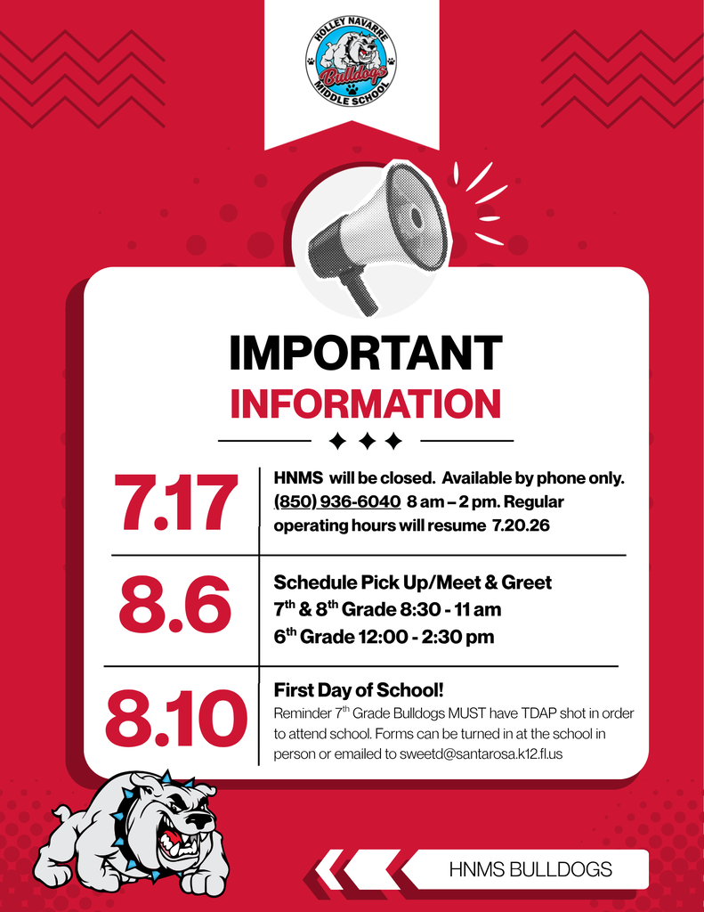 Important Dates