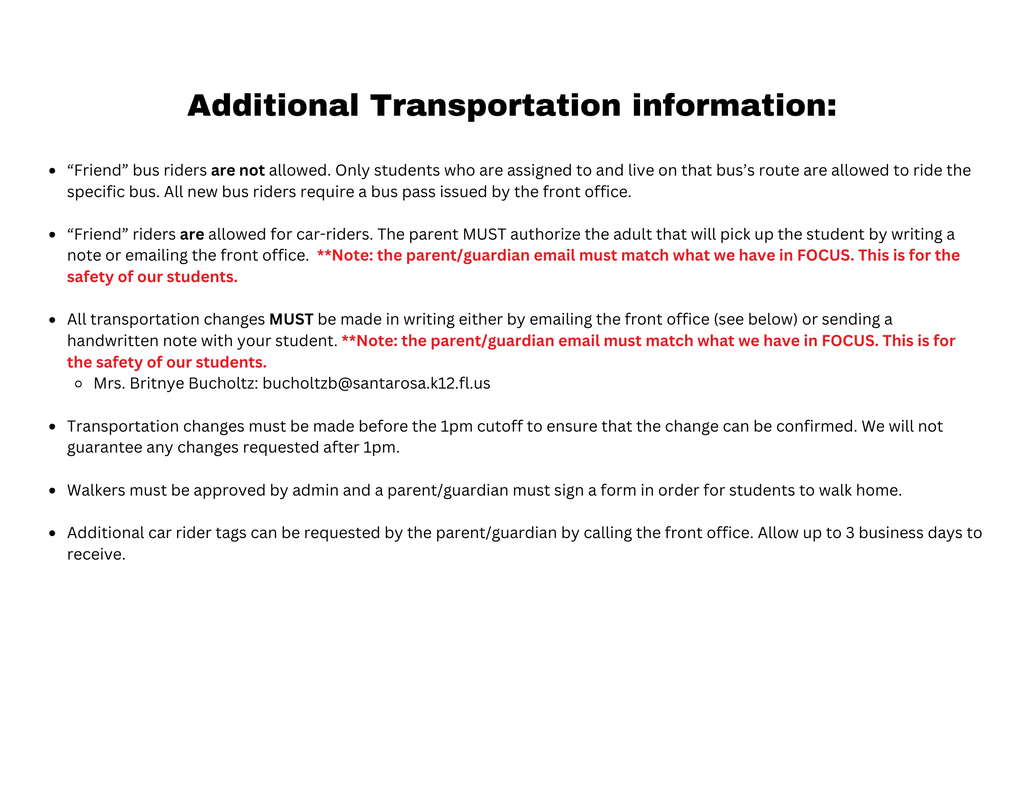 Transportation