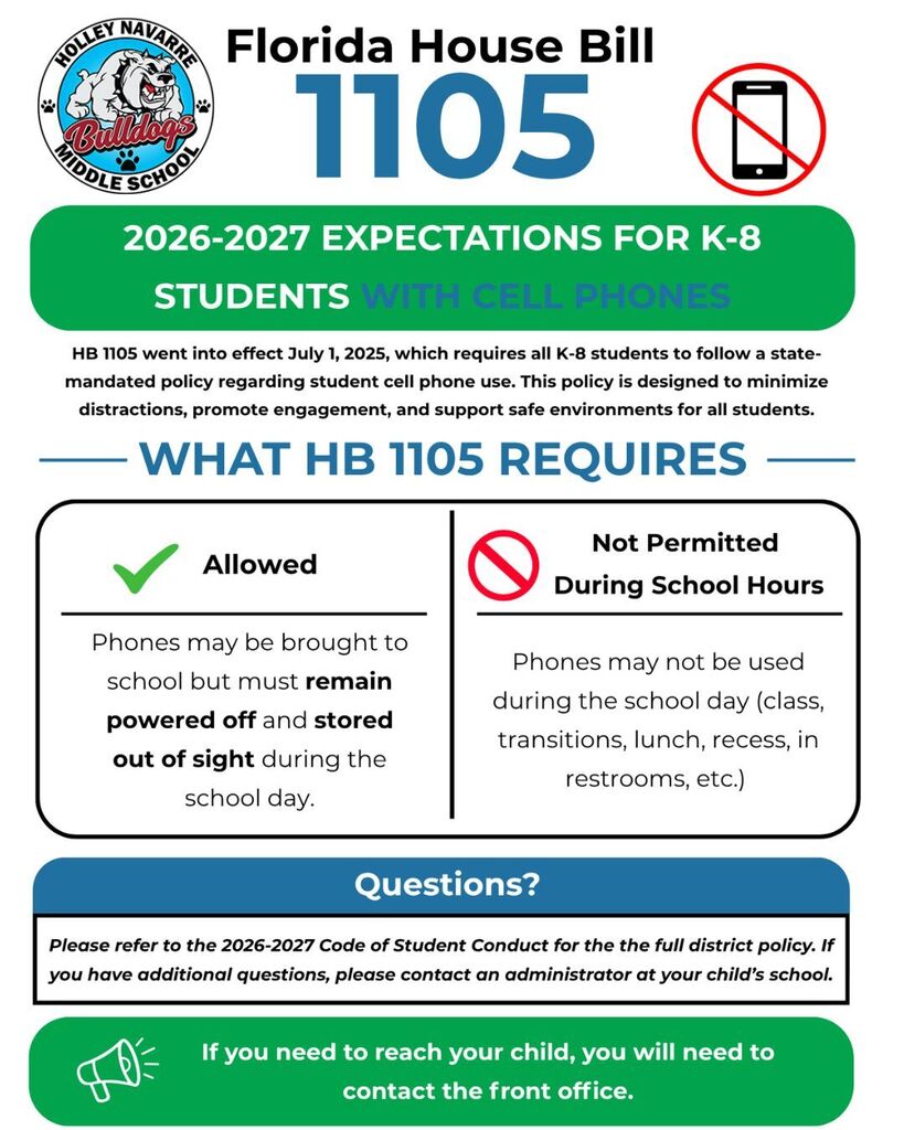 Cell phone policy