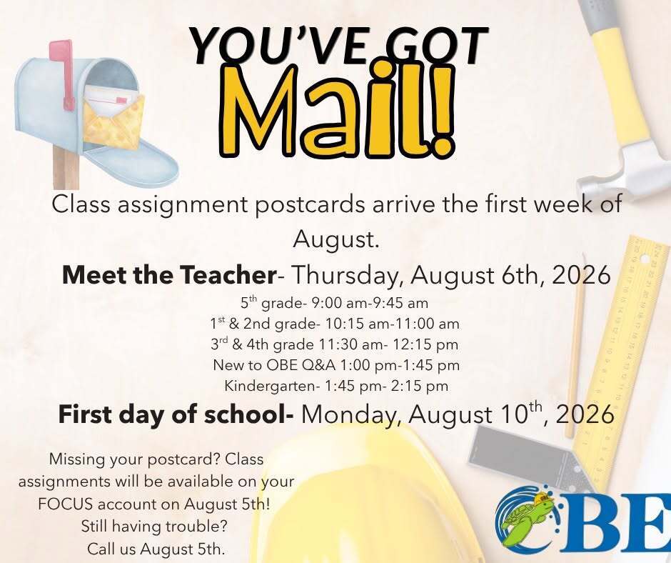 Postcards arriving the first week of August