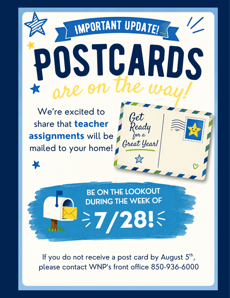 Postcards are on the way