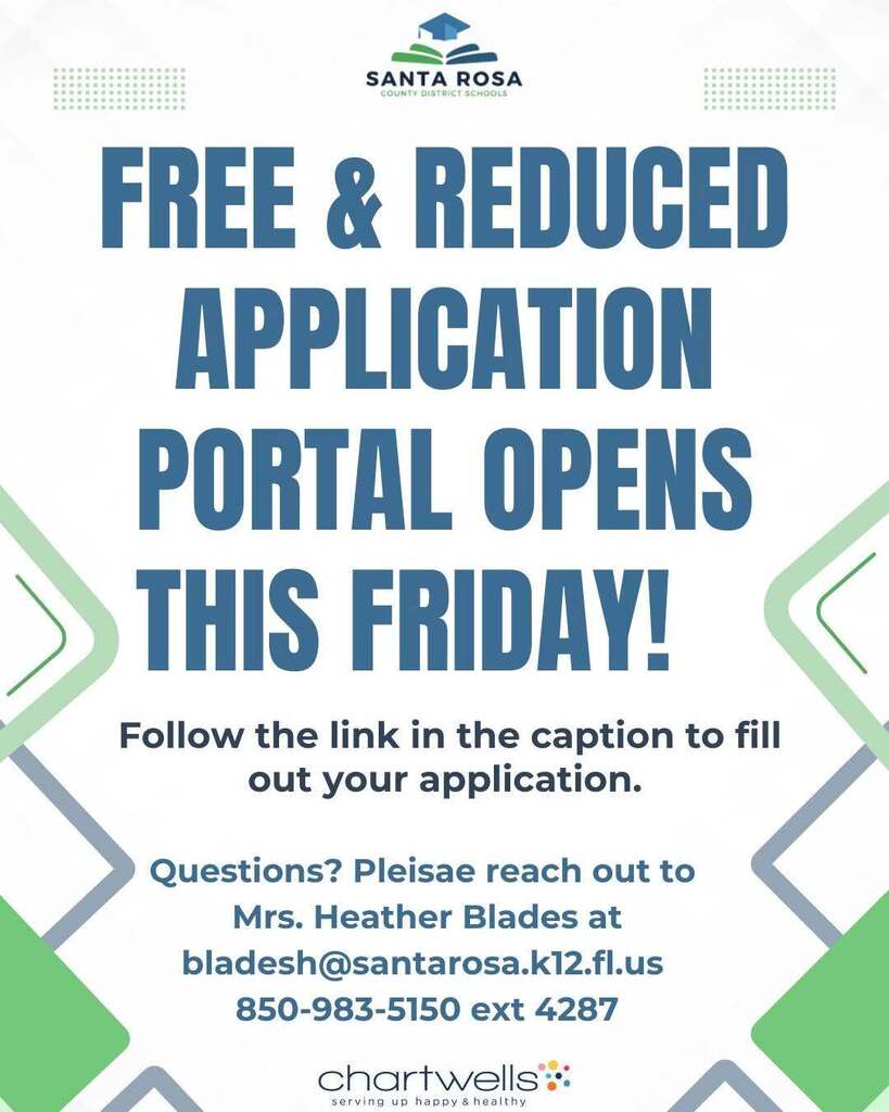 Free and Reduced Opens Friday