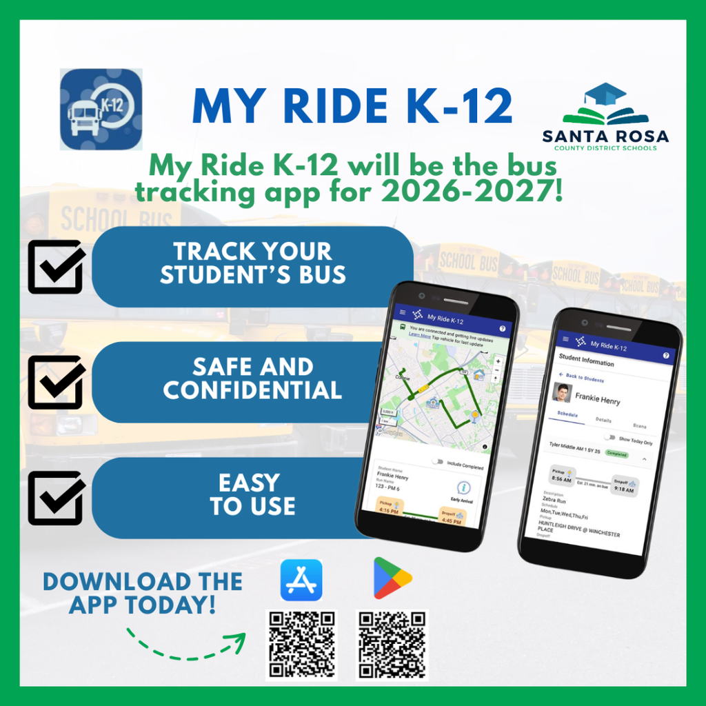 My Ride K12 App