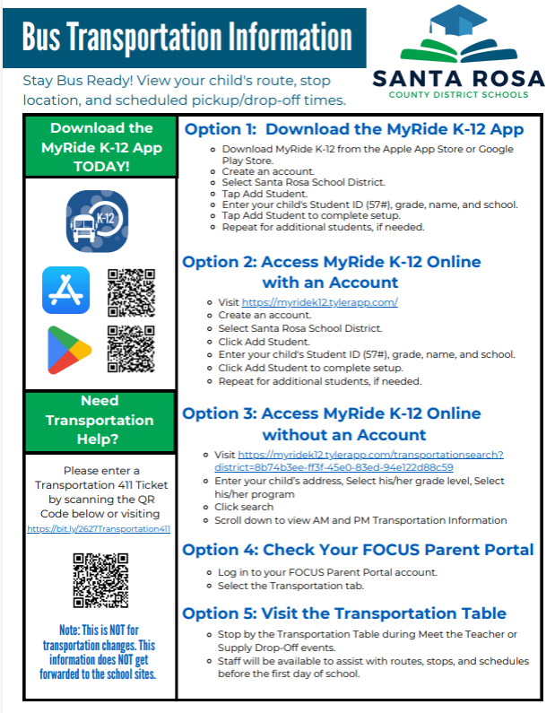 Bus transportation