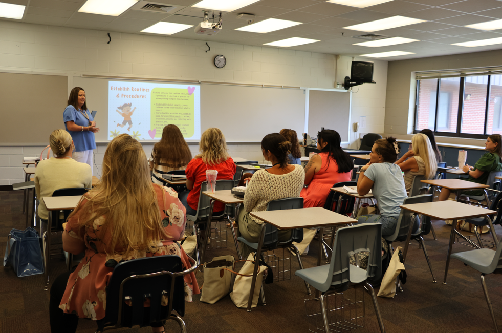Teachers learning at SPARK