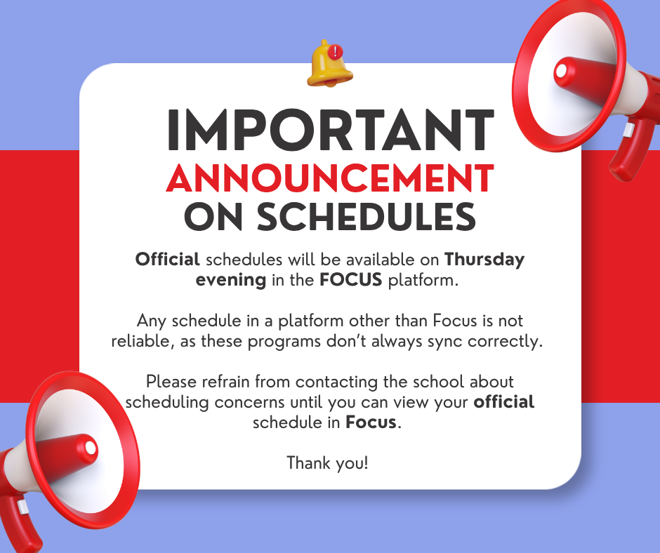 schedules
