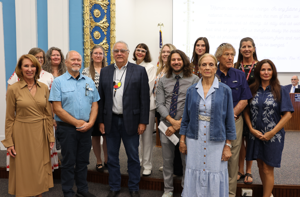 Group Photo of Native American Curriculum Team