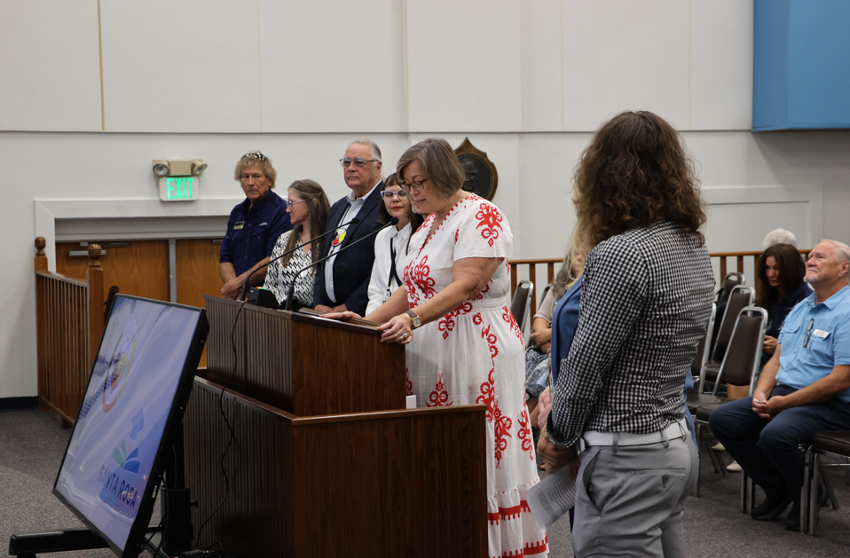 Dr. Amy Parker speaking