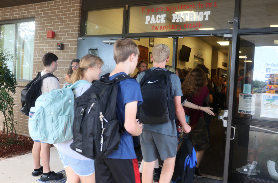 Pace High Students Going in