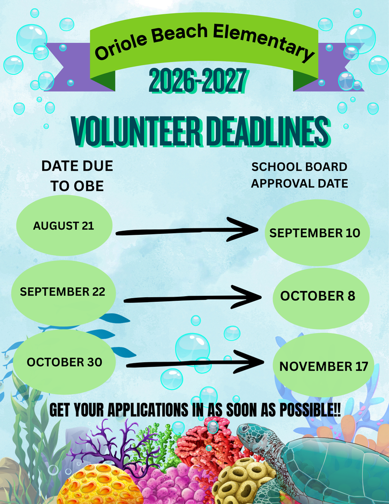 Volunteer Deadlines