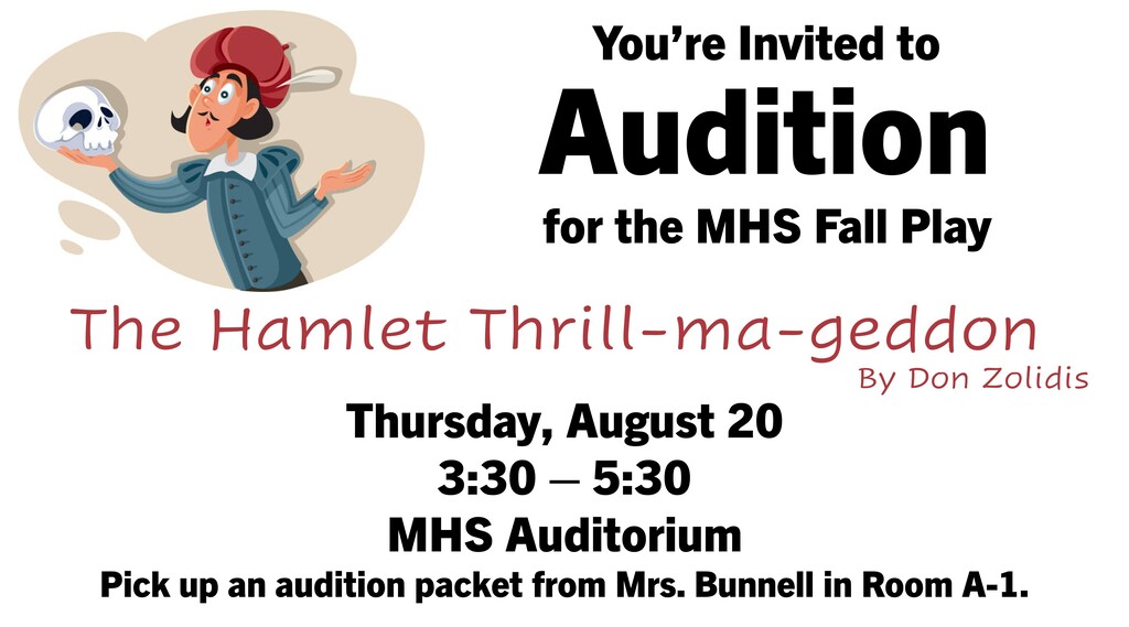 Fall Play Flyer