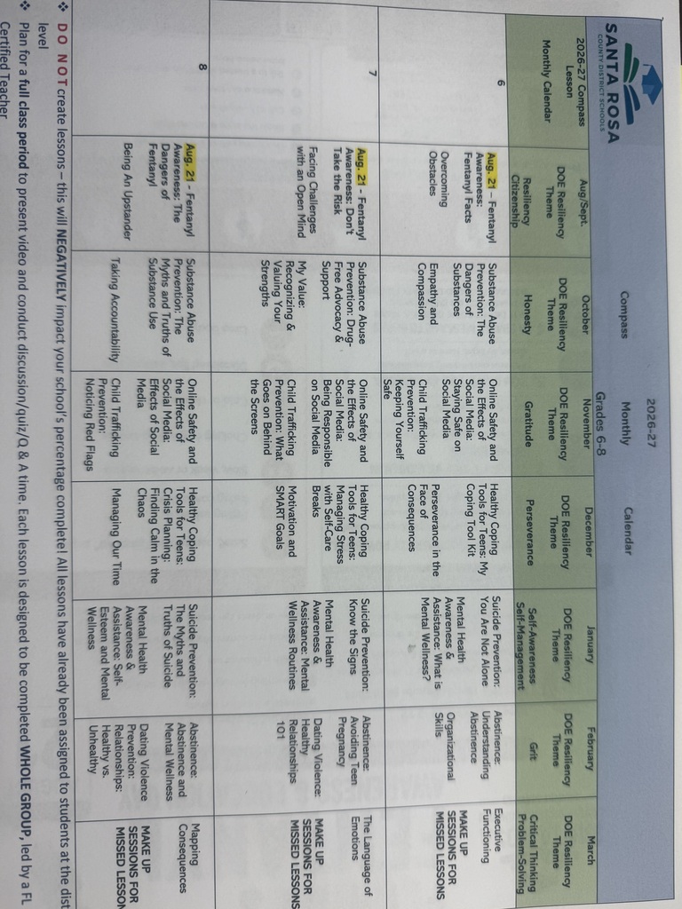 Compass Curriculum