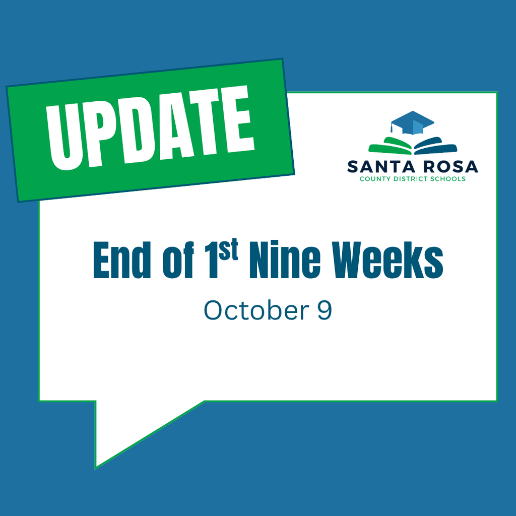 End of 1st Nine Weeks - 10/9