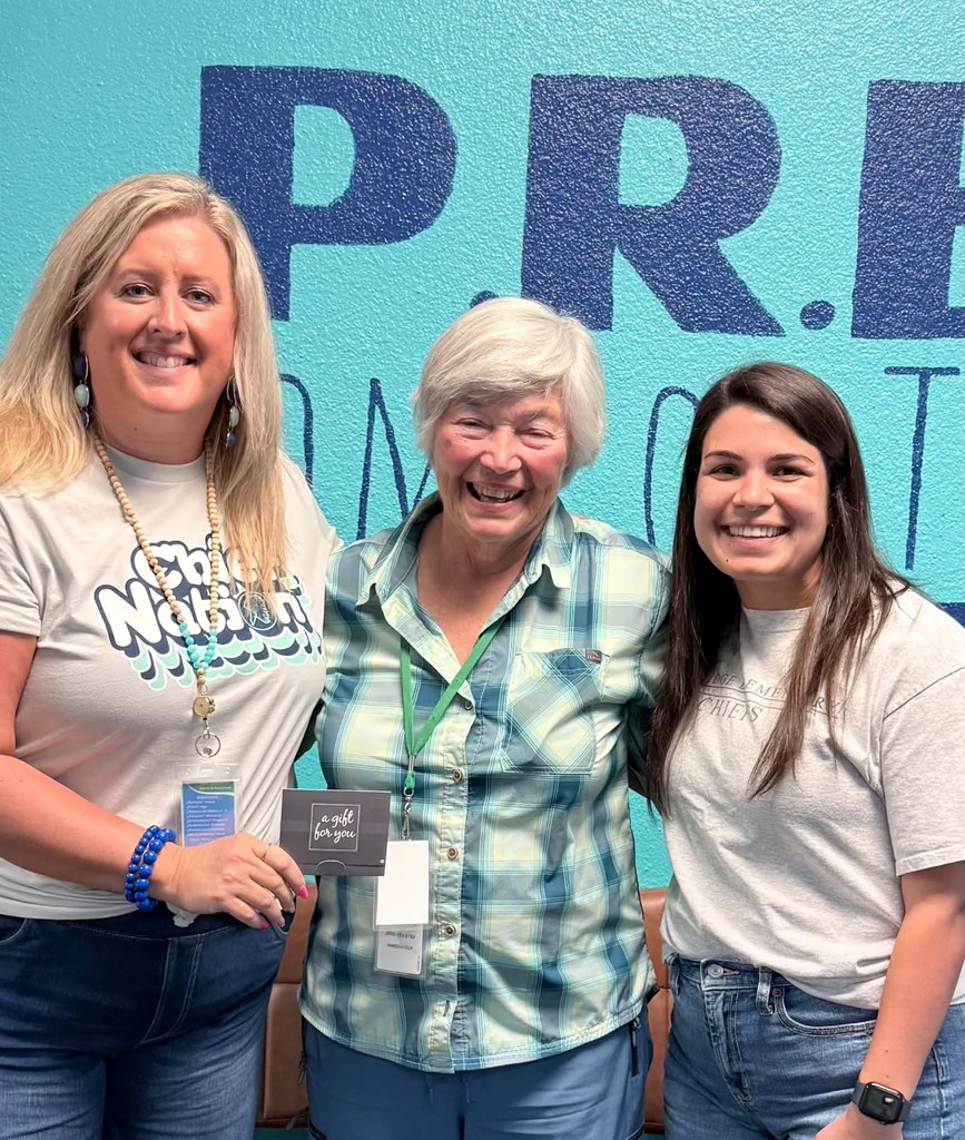 Mrs. Wood, Ms. Linda Sanborn, Mrs. Bennett