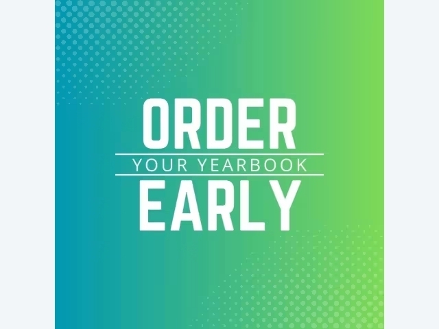 Order Your Yearbook Early