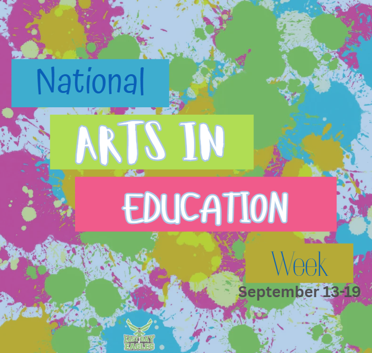 East Bay K-8 celebrates National Arts in Education Week, September 13–19, recognizing arts educators and the importance of creativity in student learning.