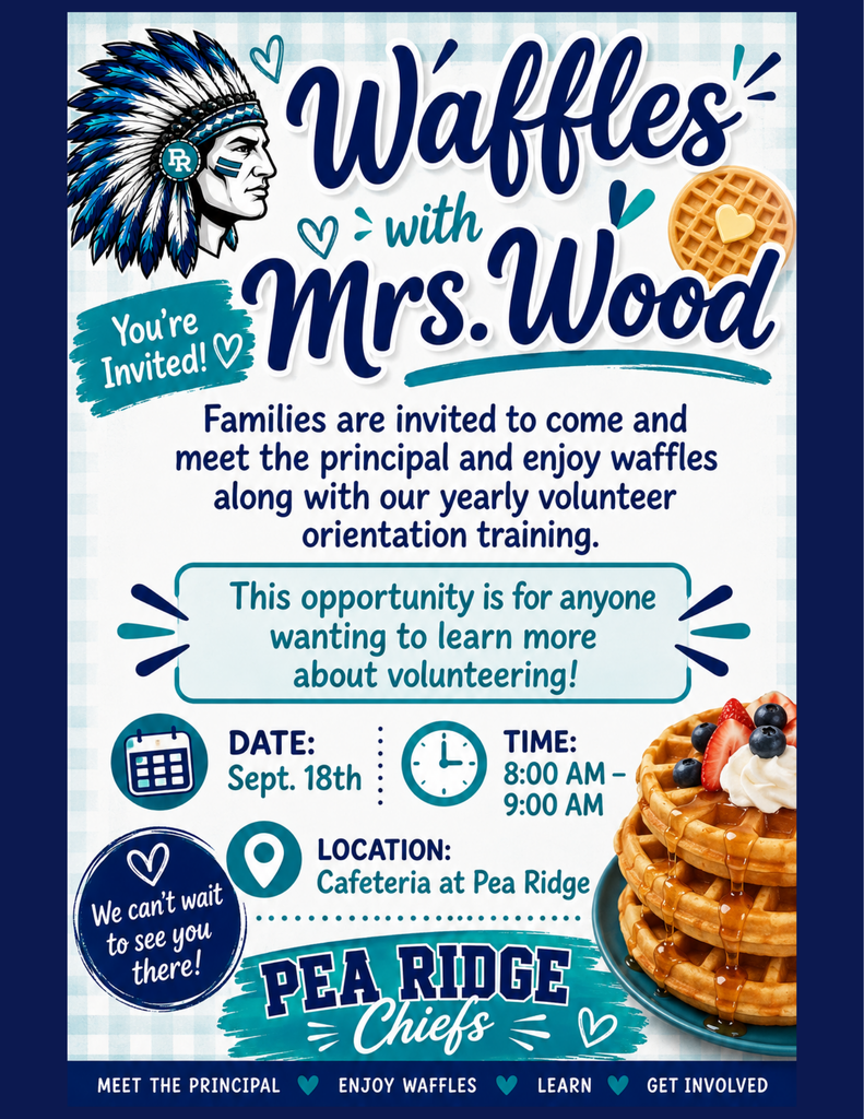 Waffles with Mrs. Wood