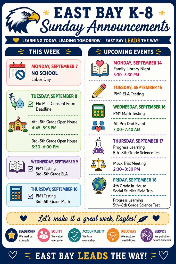 Sunday Announcements