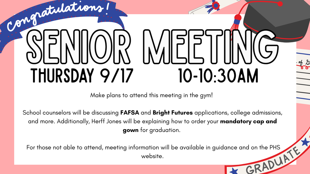 senior meeting