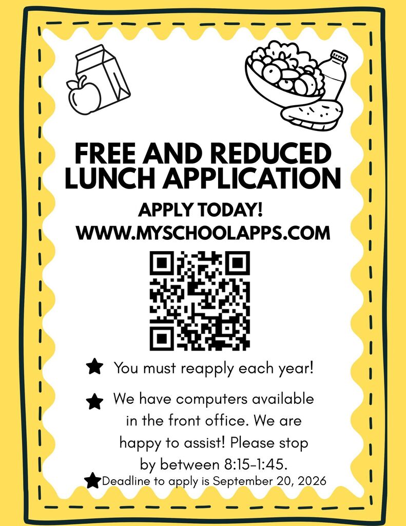 Free and reduced lunch applications