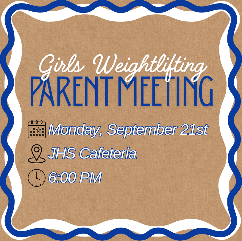 Girls Weightlifting Parent Meeting 