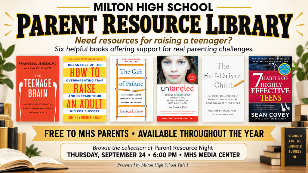 Parent Resource Library Flyer 2026