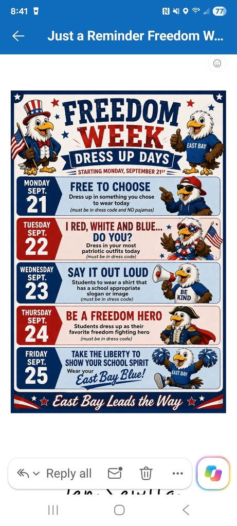 Patriot Week Theme Days