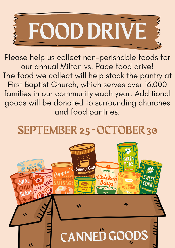 Canned Food Drive 